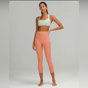 Lululemon Align High-Rise Crop 23" in Pink Savannah - size 0